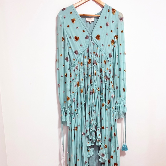 ROCOCO SANDS Tala Maxi Dress Aqua - Picture 1 of 11